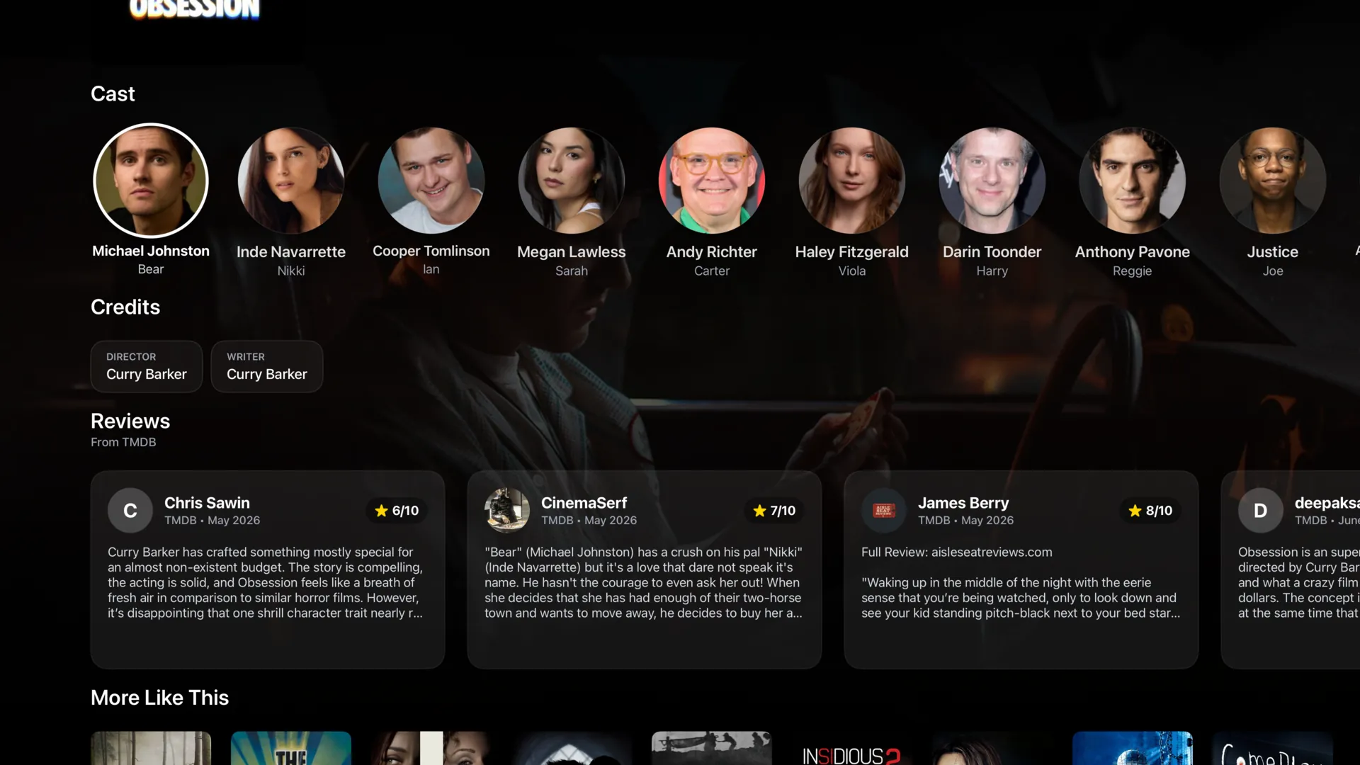 Cast, credits and reviews in KDTIVI